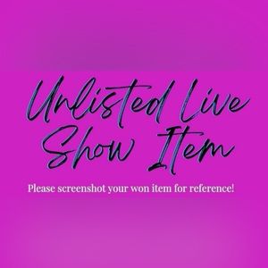 Unlisted items 😍😍😍👗👗👗👗 Tomorrow 🥳March 22 , 11:15Am EST